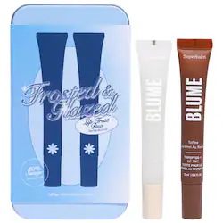 Blume Frosted & Glazed: Lip Treat Duo Balm