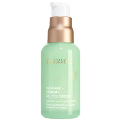 Biossance Probiotic Gel Lightweight Non-Comedogenic Moisturizer with Glycerin + Squalane Cream