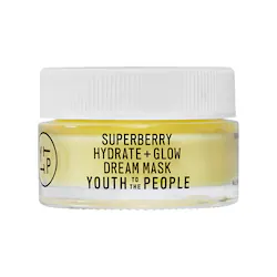 Youth To The People Mini Superberry Hydrate + Glow Dream Night Cream + Mask with Vitamin C