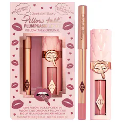 Charlotte Tilbury Mini Pillow Talk Plumpgasm Lip Liner and Lip Gloss Set
