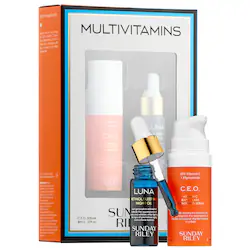Sunday Riley Multivitamins 15% Vitamin C + Retinol Mini Set Oil
