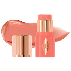 Charlotte Tilbury Mini Unreal Lip + Cheek Glow Blush Stick with Hyaluronic Acid - Image 2