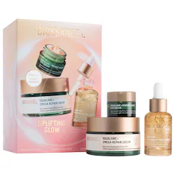 Biossance Uplifting Glow Skincare Set Moisturizer