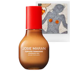 JOSIE MARAN Body + Hair Fragrance Mist with 100% Natural Scents – Topless Tangerine