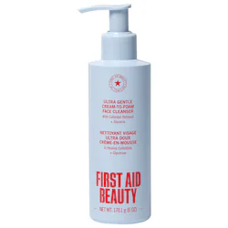 First Aid Beauty Ultra Gentle Pure Skin Cream-to-Foam Face Cleanser with Colloidal Oatmeal + Glycerin