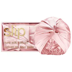 Slip Pure Silk Turban Towel
