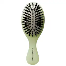 Crown Affair The Mini Dual-Bristle Boar Hair Brush No. 001 for All Hair Textures