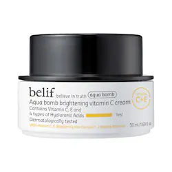belif Aqua Bomb Brightening Vitamin C Cream with Hyaluronic Acid