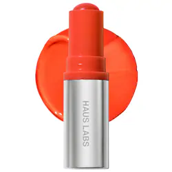 Haus Labs Color Fuse Longwear Hydrating Glassy Lip + Cheek Blush Balm Stick - Image 2