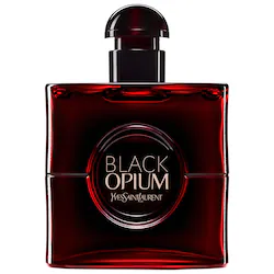 Yves Saint Laurent Black Opium Eau de Parfum Over Red with Cherry & Coffee Fragrance