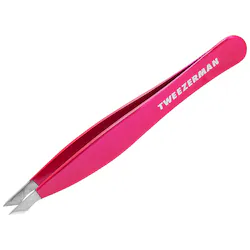TWEEZERMAN Pink Perfection Pointed Slant Tweezer