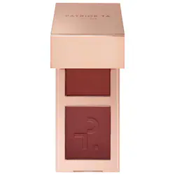 PATRICK TA Mini Major Headlines Double-Take Crème & Powder Blush Duo Cream