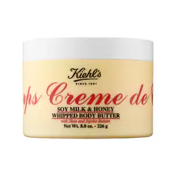 Kiehl's Since 1851 Crème de Corps 24H Moisturizing Soy Milk & Honey Whipped Body Butter Lotion