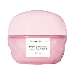 Glow Recipe Watermelon Milk Peptide Cushion Cream Refillable Moisturizer for Dry Skin & Barrier Support