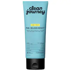 Clean Journey Pha-bulous Reset gentle exfoliating gel cleanser