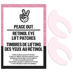 Peace Out Retinol 360° Eye Lift Patches to Lift, Firm and Revitalize Eyes Mask
