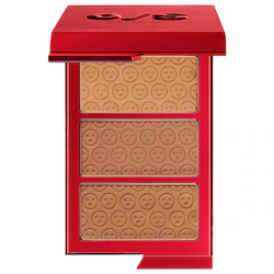 ONE/SIZE by Patrick Starrr Made for Shade Bronze & Sculpt Trio Palette Brush - Image 3