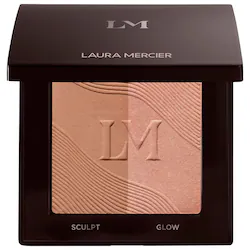 Laura Mercier Bronze Color Infusion Talc-Free Matte & Luminous Duo - Image 2