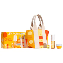 Sol de Janeiro Limited Edition Sol Tote + Body Essentials Set Oil