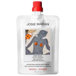 JOSIE MARAN Hydrating + Cleansing Argan Refillable Body Wash – Topless Tangerine Oil - Image 2