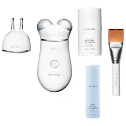 NuFACE TRINITY+ Microcurrent + Targeted Toning Device Bundle Cream