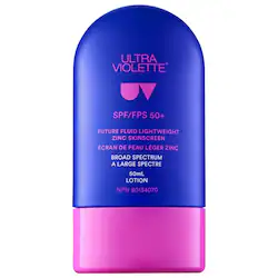 Ultra Violette Future Fluid SPF 50+ Superlight Mineral Fragrance Free Facial Sunscreen Serum