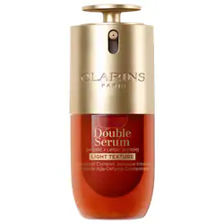 Clarins DOUBLE SERUM Light Texture To Firm, Boost Radiance & Refine Pores