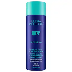 Ultra Violette Fave Fluid SPF 50+ Ultralight Fragrance Free Facial Sunscreen with Niacinamide