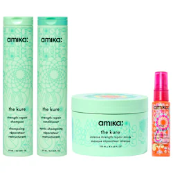 amika Super Strands Strength Repair Hair Routine Set Mask