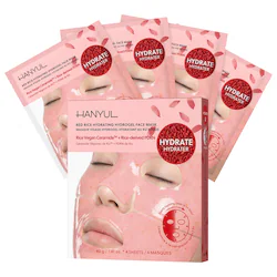 Hanyul Korean Red Rice Hydrating Hydrogel Sheet Mask Set + Ceramide + Peptides