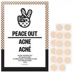 Peace Out Salicylic Acid & Hydrocolloid Acne Healing Pimple Patches Cream