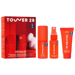Tower 28 Beauty Mini SOS Skincare Bestsellers Set Cream