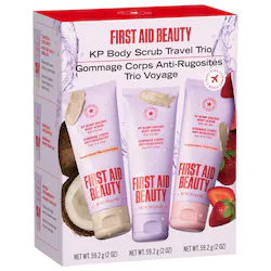 First Aid Beauty KP Body Scrub Travel Trio