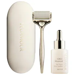 Vegamour GRO+ Advanced Hair Serum and Dermaroller Set