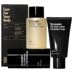 Nécessaire Trial + Travel – Santal Body Essentials Set Lotion