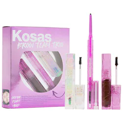 Kosas Brow Team Eyebrow Pencil + Eyebrow Gel Trio Set