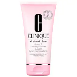 CLINIQUE All About Clean Rinse-Off Foaming Cleanser with Hyaluronic Acid