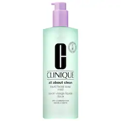 CLINIQUE All About Clean Liquid Facial Soap Gentle Cleanser - Image 4