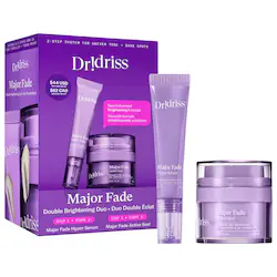 Dr. Idriss Mini Major Fade Set Serum & Cream with Vitamin C for Hyperpigmentation & Uneven Skin