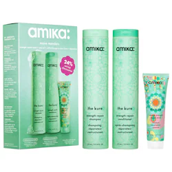 amika Mane Menders Strength Repair Wash + Care Value Set Mask