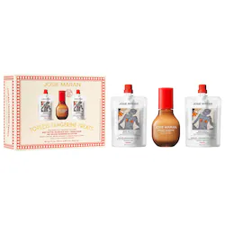 JOSIE MARAN Topless Tangerine Treats Body Butter, Fragrance Mist, Sugar Scrub Gift Set