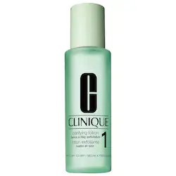 CLINIQUE Clarifying Face Lotion 1 Toner for Gentle Exfoliation of Dry Skin