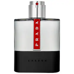 Prada Luna Rossa Carbon Eau de Toilette with Bergamot & Lavender Fragrance