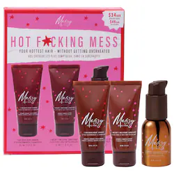 Messy by Alli Webb Hot Mess Mini Hair Styling Set for Frizz Control and Hydration