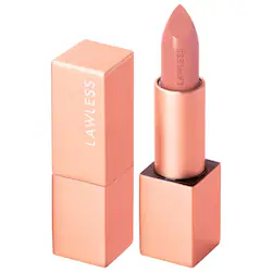 LAWLESS Forget the Filler Lip-Plumping Line-Smoothing Satin Cream Lipstick