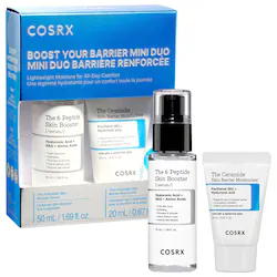 COSRX Barrier Repair Mini Duo with Peptide Serum + Ceramide Moisturizer for Hydration Mask