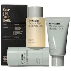 Nécessaire Trial + Travel – Eucalyptus Body Essentials Set Lotion