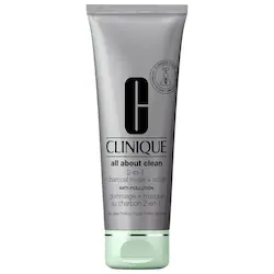 CLINIQUE All About Clean 2-in-1 Charcoal Face Mask + Scrub Exfoliator