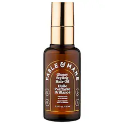 Fable & Mane Weightless Glossy Styling Oil for Fine to Medium Hair