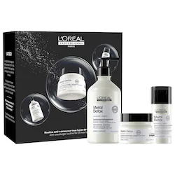 L'Oréal Professionnel Metal Detox Shampoo, Mask & Leave-In Cream Set